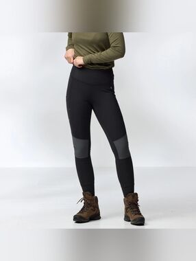 Women's Fjallraven Abisko Varm Trekking Tights W Size Large
